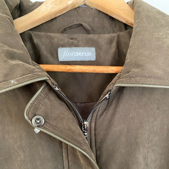 First Avenue Mens Brown Jacket - Picture 2 of 3